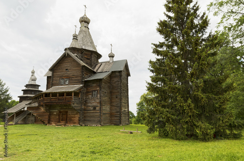 Russian wooden architecture.