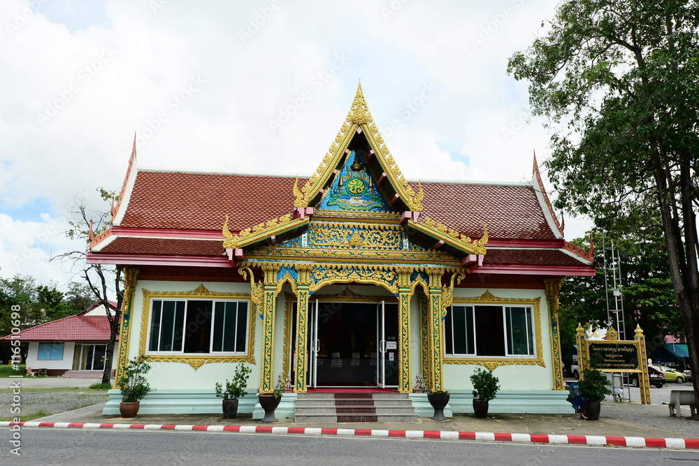 Wat Lattiwanaram - Buddist Temple in Phuket Thailand