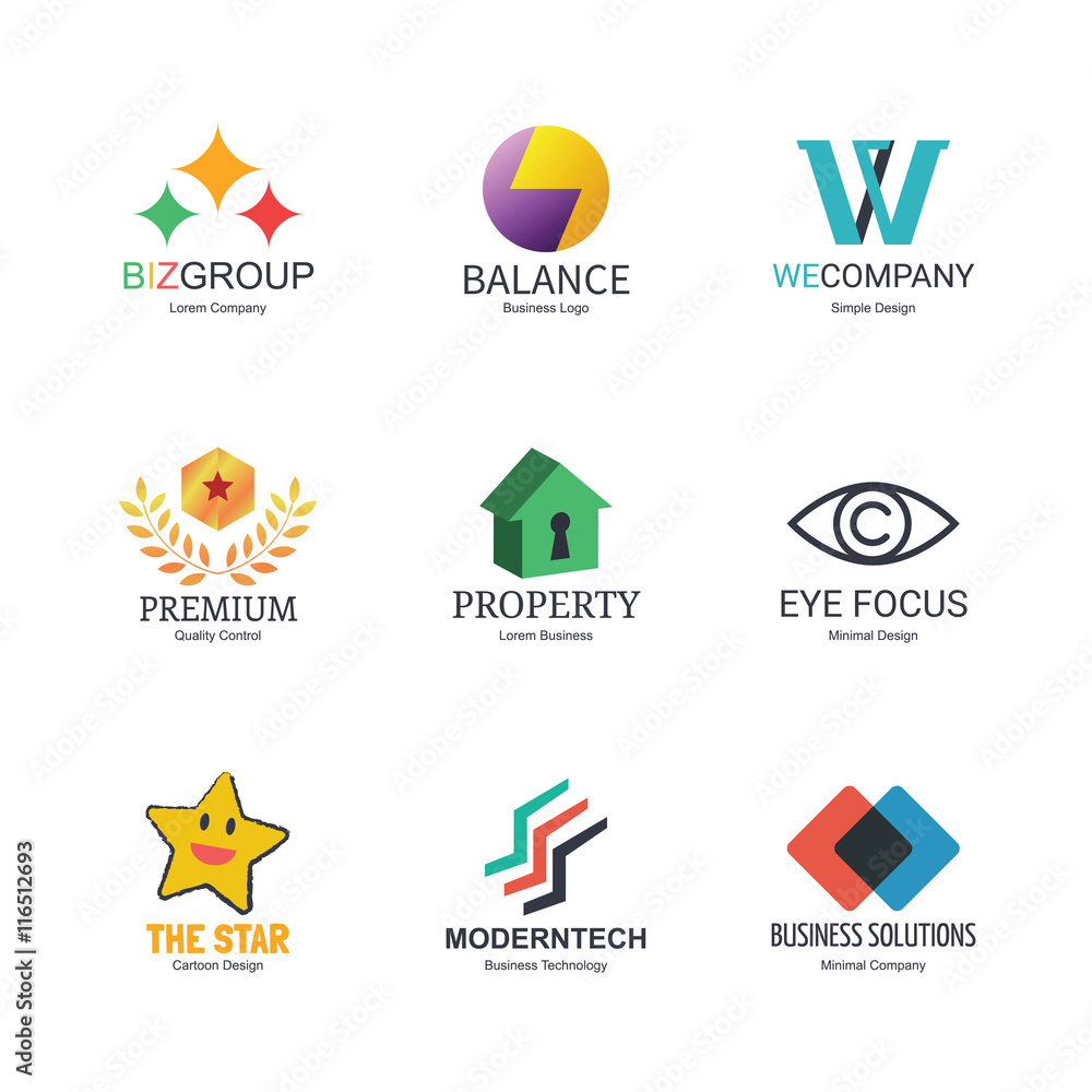 abstract logo design abstract logo design