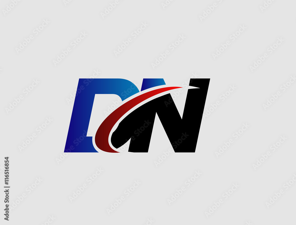 DN company linked letter logo
DN company linked letter logo