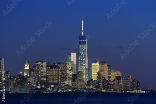 Manhattan Skyline from New Jersey side.