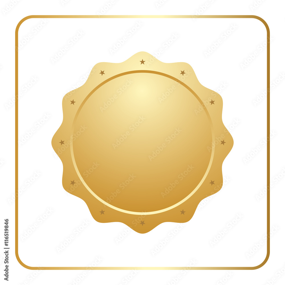 Gold FREE BET Award Stamp stock vector. Illustration of gold - 133700886