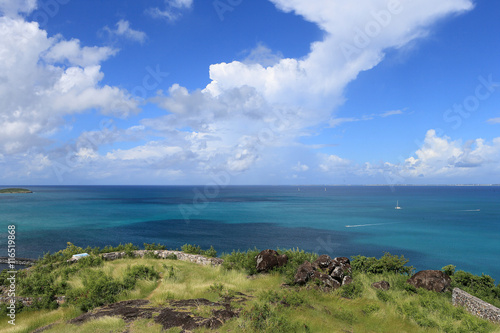 St Martin Island, Simpson Bay, Caribbean Sea © EarthScape