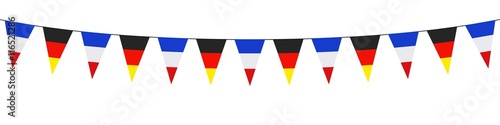 Banner. Garlands, pennants. France, Germany 