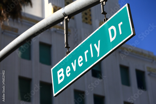 Sign of Beverly Dr