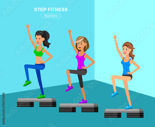 Fit woman stretching her leg to warm up - isolated over white background
