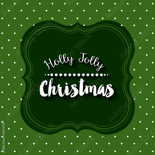 merry christmas frame isolated icon design  vector illustration  graphic 