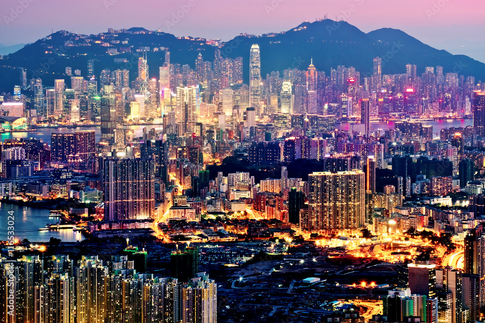 Hong Kong at Night