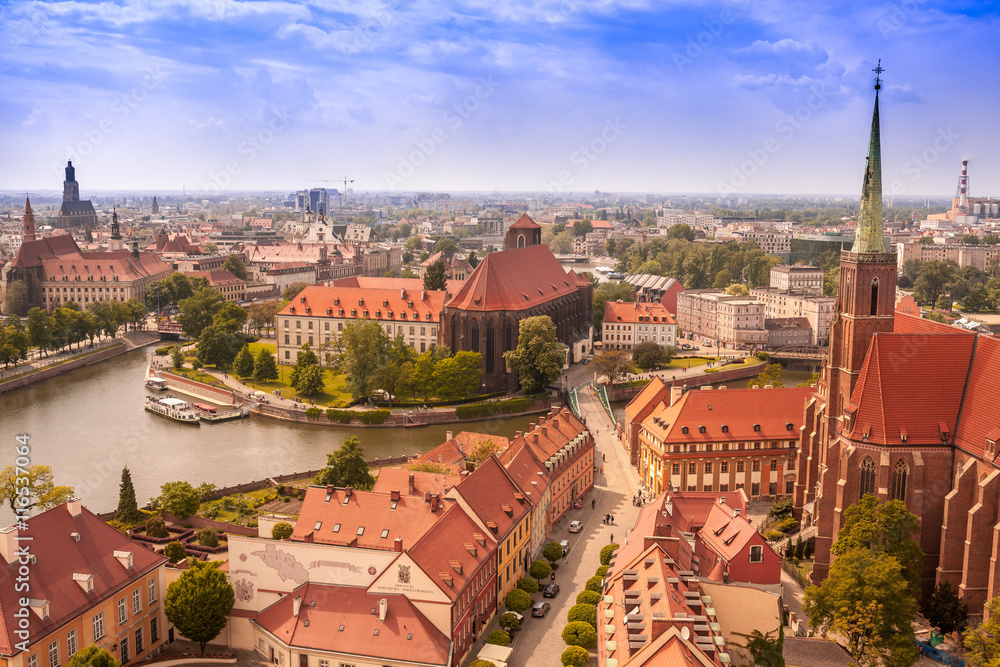 Obraz Panoramę Wrocławia