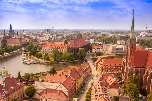 Fototapeta Panoramę Wrocławia