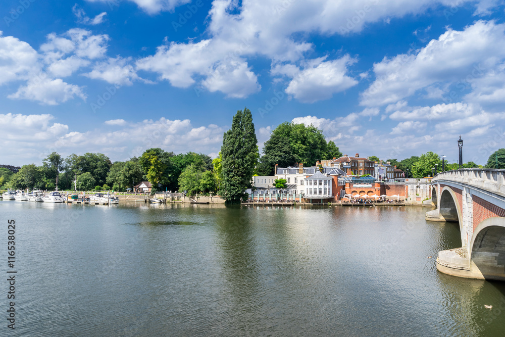 The town of Kingston Upon Thames in south west London 
