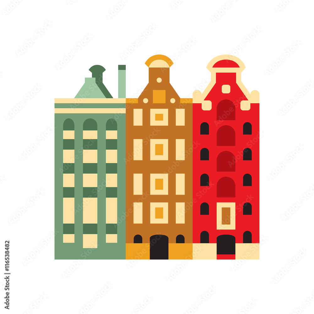 Holandaise Living Buildings Simplified Icon