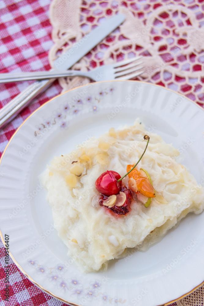 Gullac / Turkish Traditional Ramadan Dessert Gullac / Turkish Traditional Ramadan Dessert