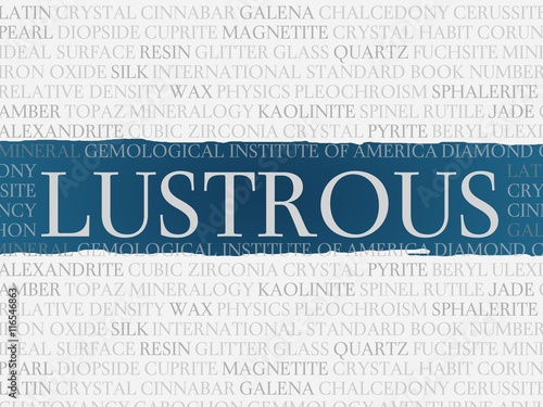 lustrous