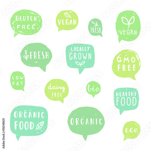 Organic, fresh, vegan, locally grown.