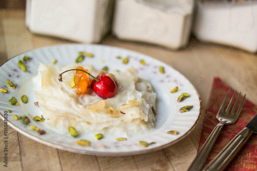 Gullac / Turkish Traditional Ramadan Dessert Gullac / Turkish Traditional Ramadan Dessert