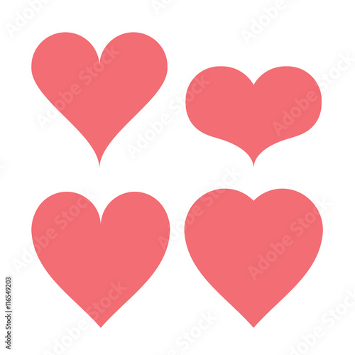 Heart shapes