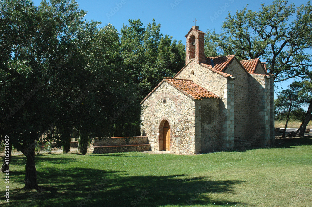 Thuir, Pyrénées orientales, chapelle gothique de la Piétat