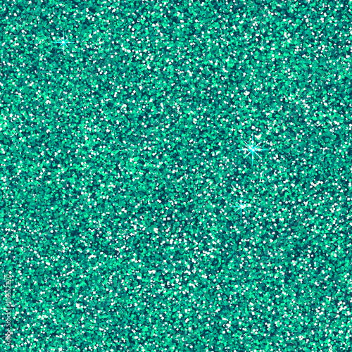 Green glitter texture for your design. Vector illustration of golden shimmer background