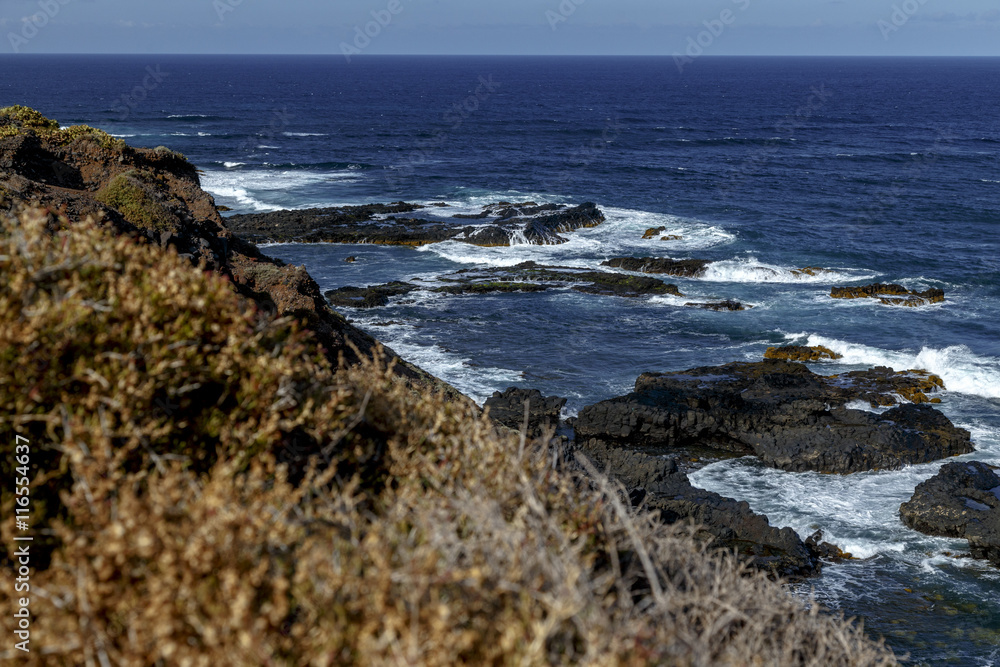 Teneriffa Küstenlinie