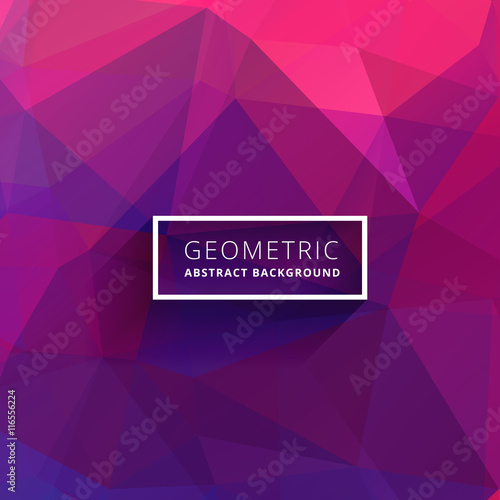 purple pink abstract triangle background