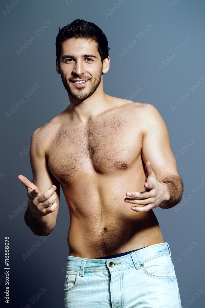 Obraz premium friendly looking man
