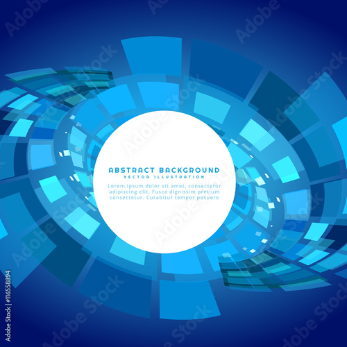 blue technology abstract background