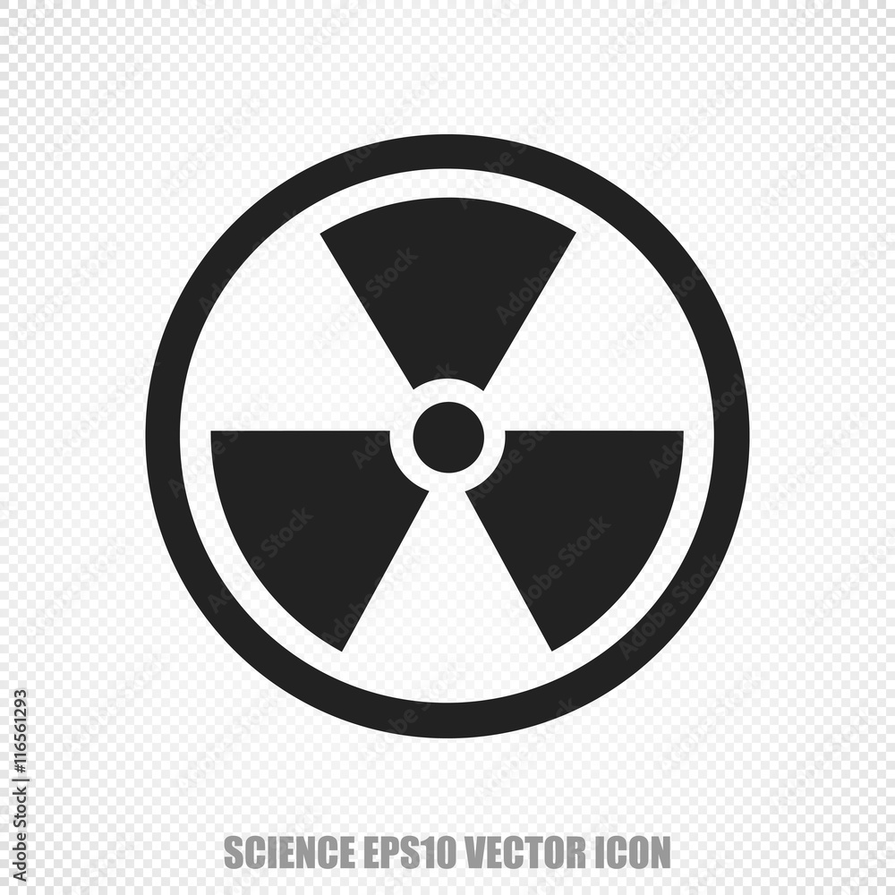 Science vector Radiation icon. Modern flat design. Science vector Radiation icon. Modern flat design.