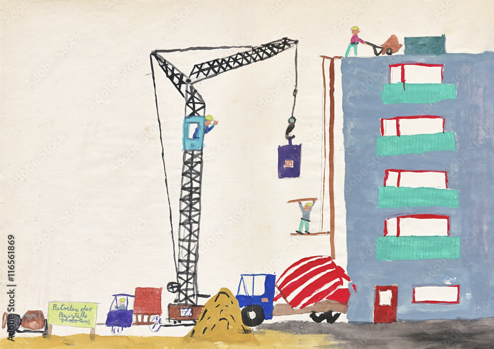 Fototapeta premium Kids Painting