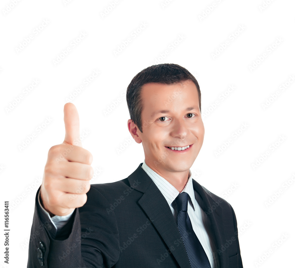 Businessman Thumb Up Businessman Thumb Up