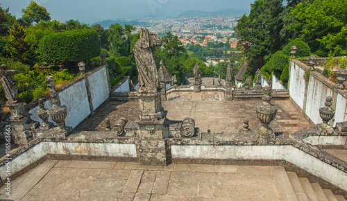 Bom Jesus church in Braga, ...