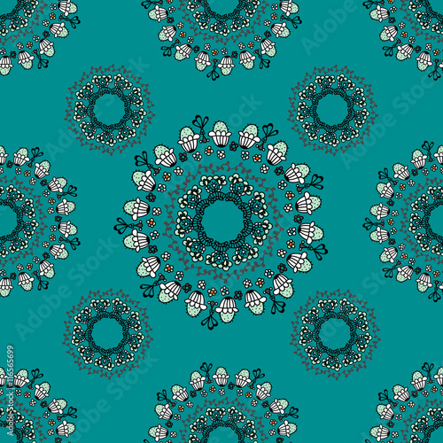 Seamless Floral Pattern for Design