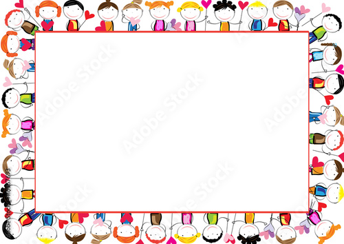 Colored frame for children