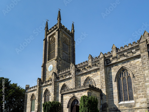 EAST GRINSTEAD, WEST SUSSEX/UK - JULY 23 : View of St Swithun's