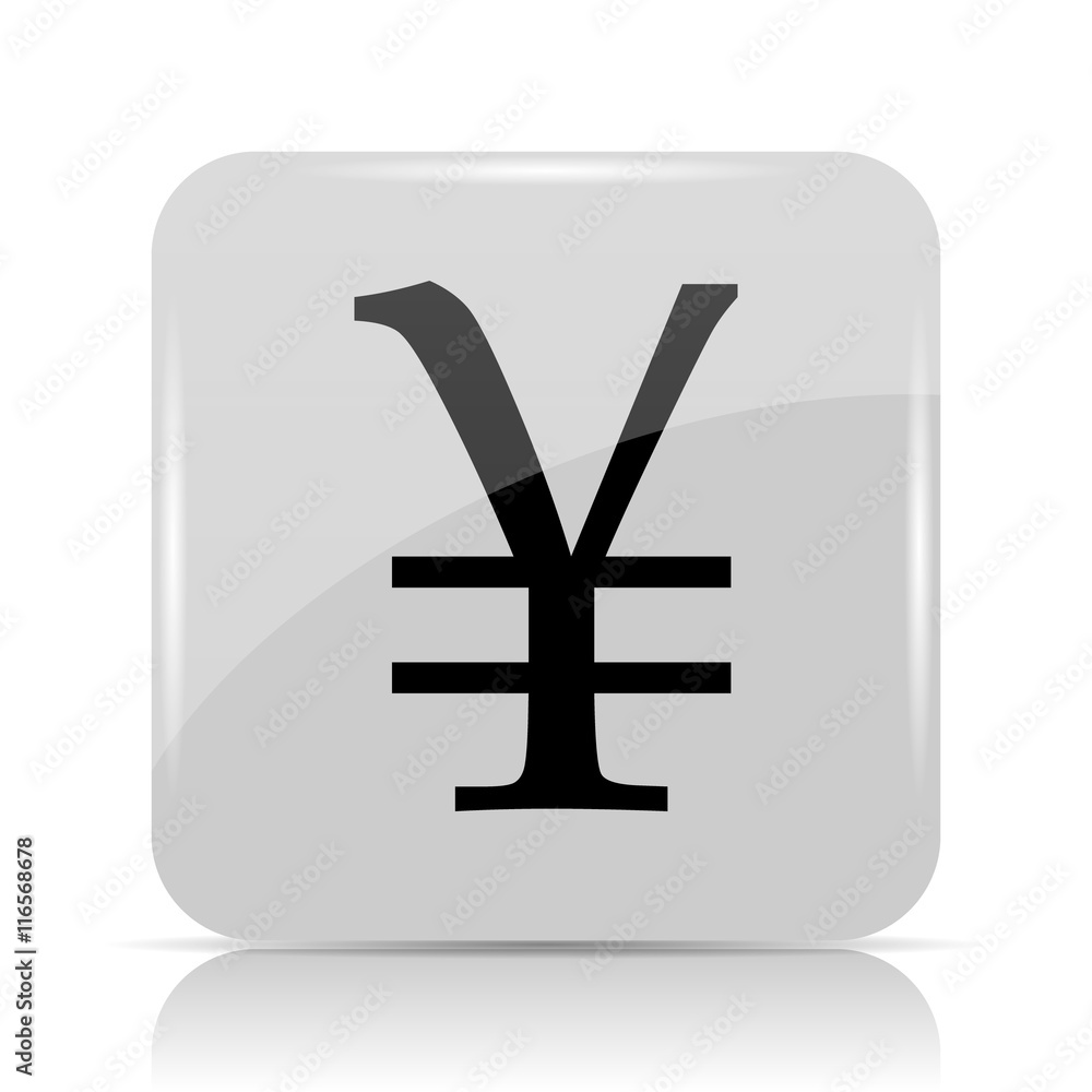 Obraz premium Yen icon