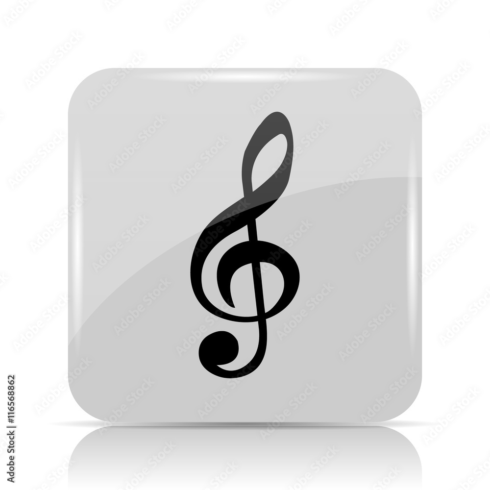 Obraz premium Musical note icon