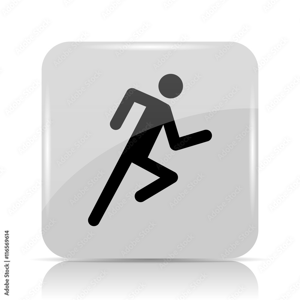 Running man icon Running man icon