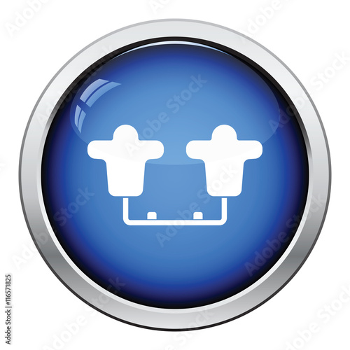 American football  tackling sled icon