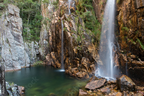 Parida waterfall, Cachoeira da Parida, in Serra da Canastra, Minas Gerais, Brazil