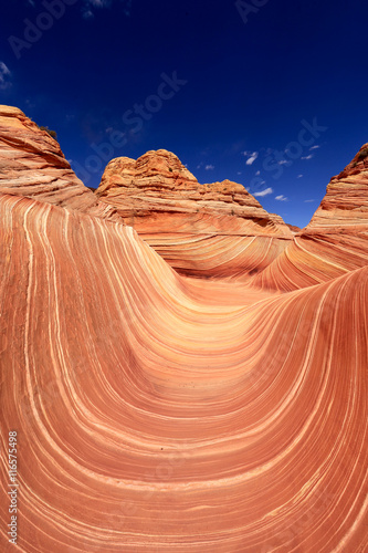 The Wave Navajo Sand Formation in Arizona USA