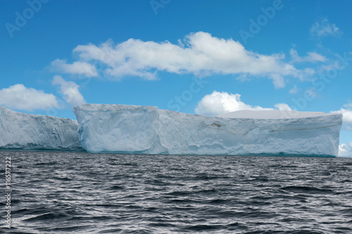 Iceberg on the sea at Antarctica