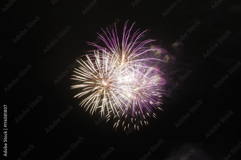 打ち上げ花火 夏祭り 大型花火 夜空 打ち上げ花火 夏祭り 大型花火 夜空