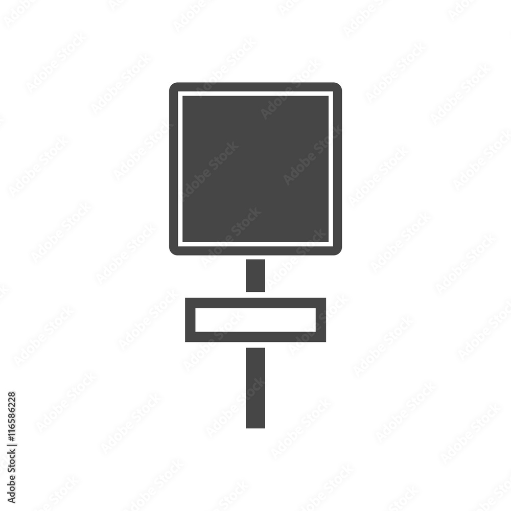 Road sign Icon Vector Road sign Icon Vector