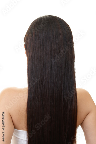 美しい女性の髪