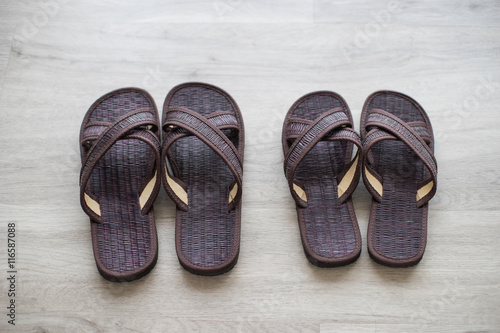 Thai traditional weaved sandals