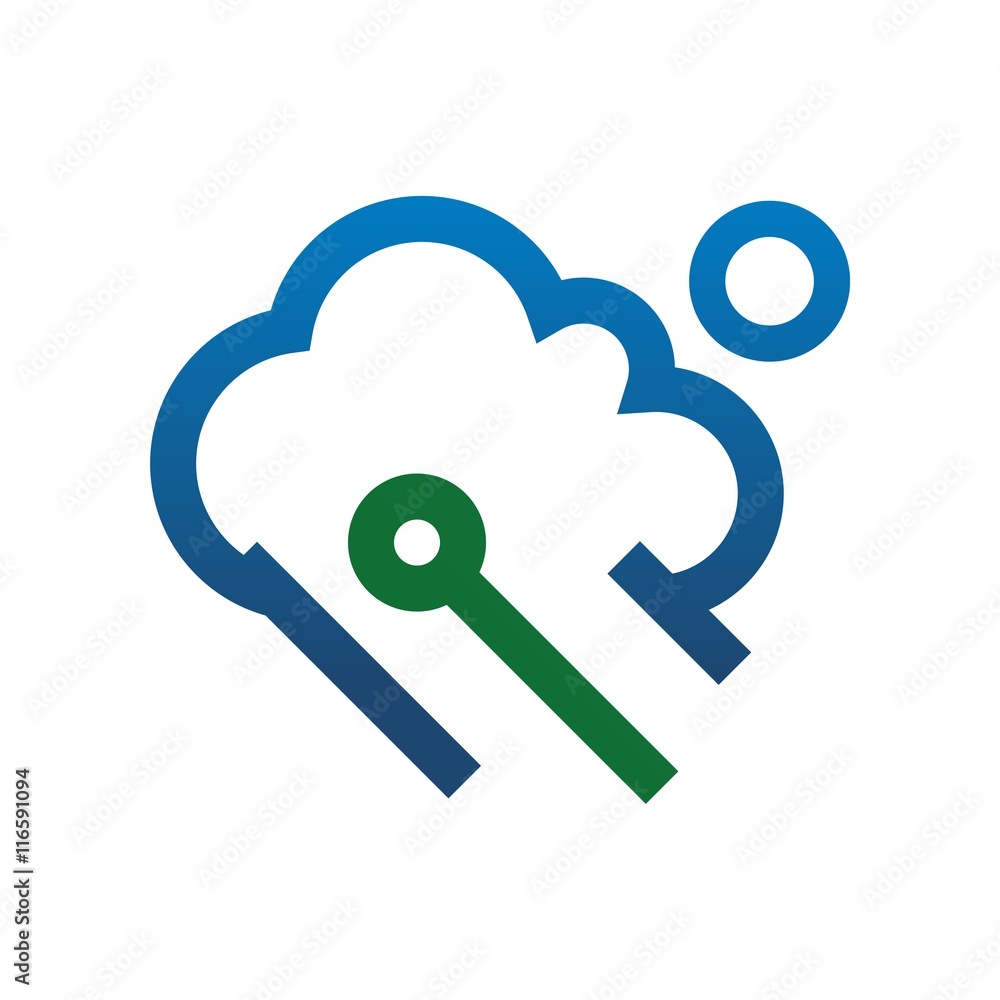 logo cloud vector logo cloud vector