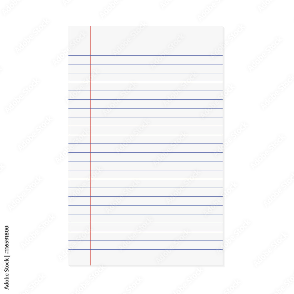 Notebook paper Notebook paper