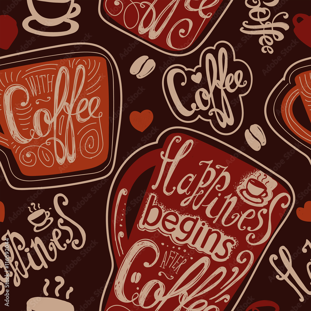 Naklejka premium coffee