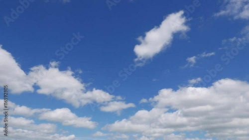 Time lapse clip of clouds moving in sky, There was a 1 second delay between each photo.