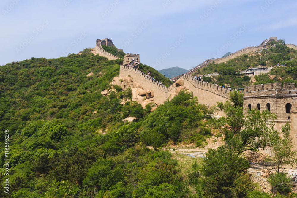 The great wall of China